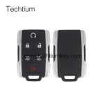 5+1 button remote key shell for Cadillac